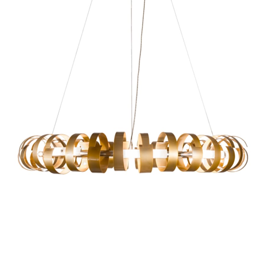 Meyda Tiffany 16 Light 63" Wide Abstract Pendant