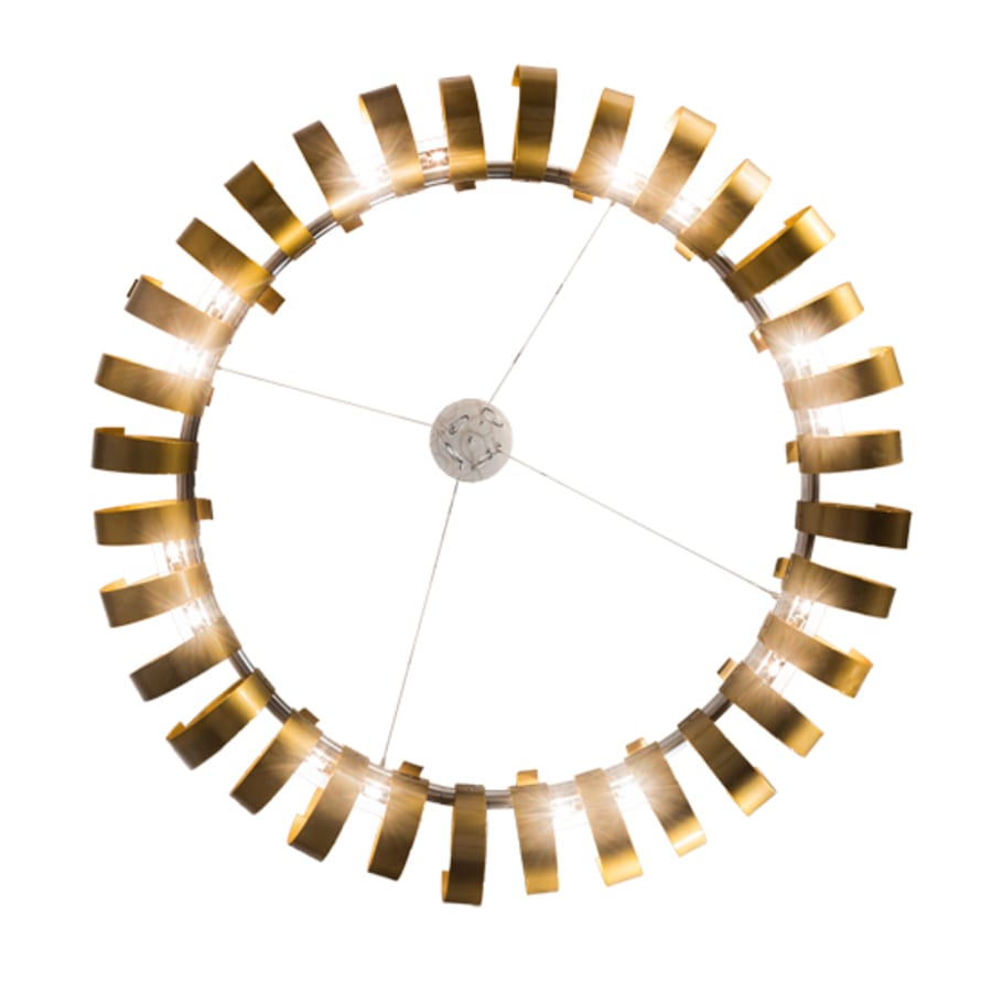 Meyda Tiffany 16 Light 63" Wide Abstract Pendant