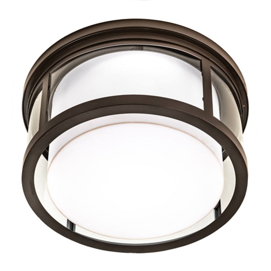 Meyda Tiffany Cilindro Campbell 19" Wide LED Flush Mount Drum Ceiling Fixture