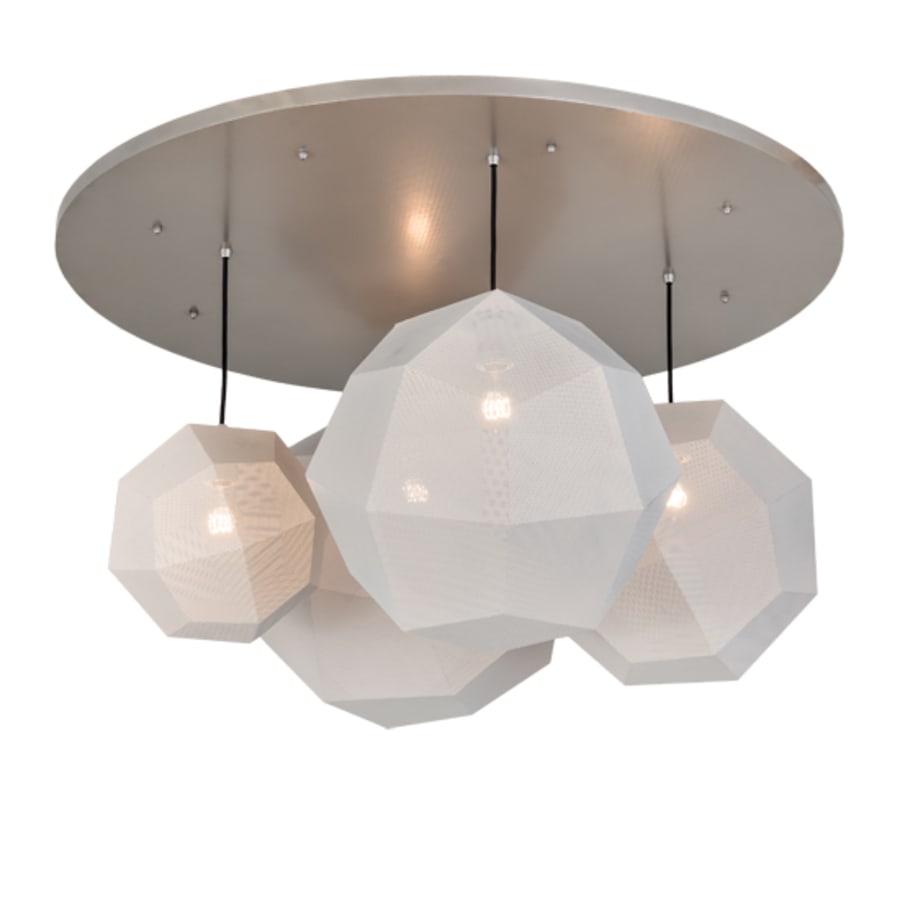 Meyda Tiffany 4 Light 48" Wide Abstract Multi Light Pendant