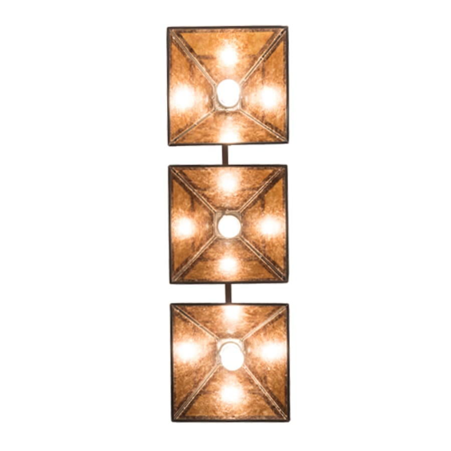 Meyda Tiffany 3 Light 40" Wide Linear Pendant