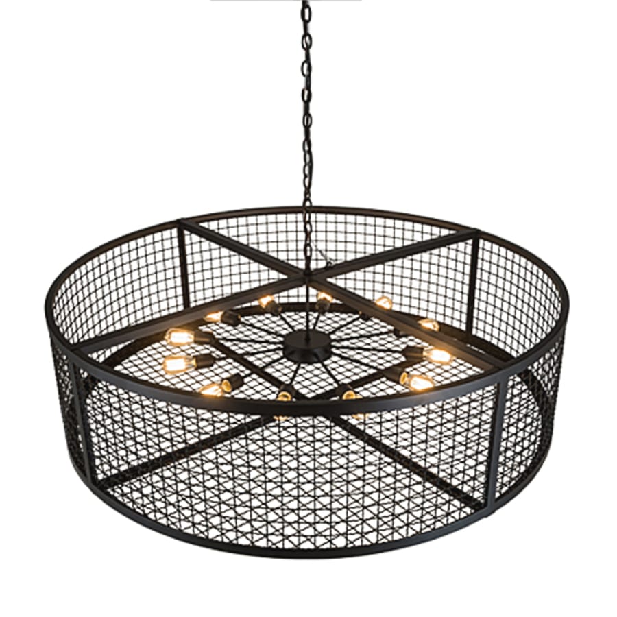 Meyda Tiffany 12 Light 60" Wide Cage Pendant