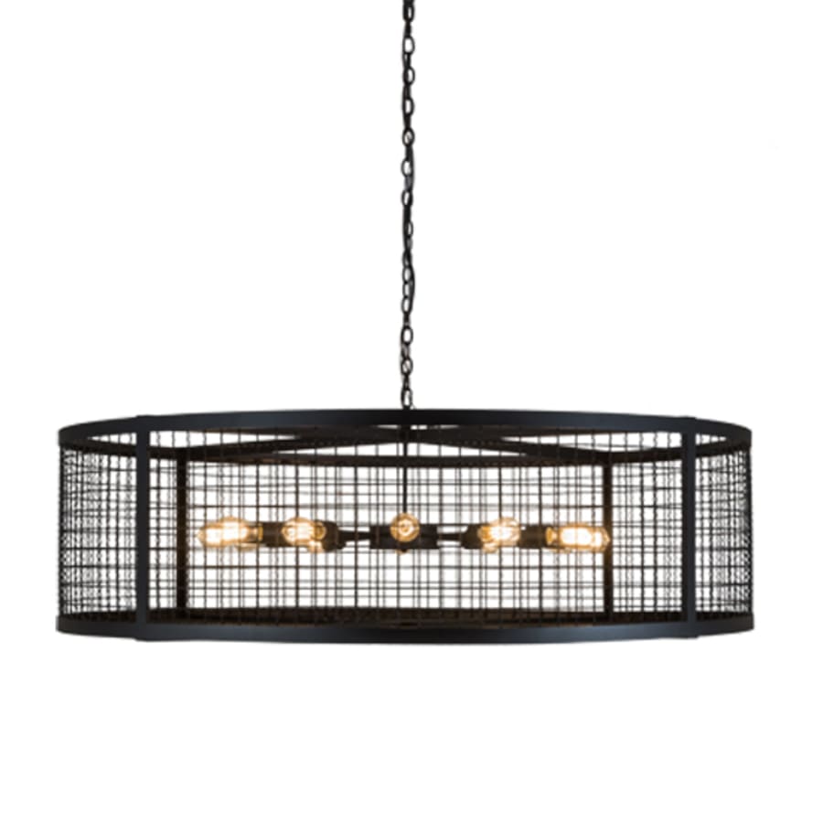 Meyda Tiffany 12 Light 60" Wide Cage Pendant