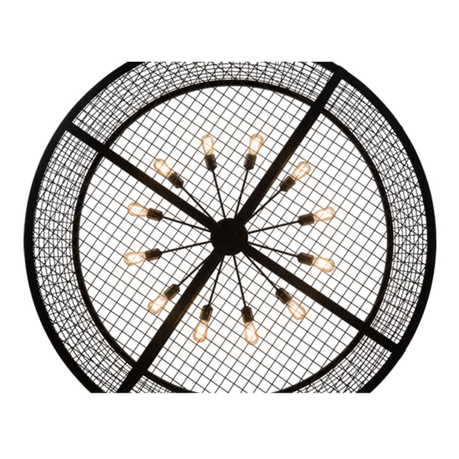 Meyda Tiffany 12 Light 60" Wide Cage Pendant