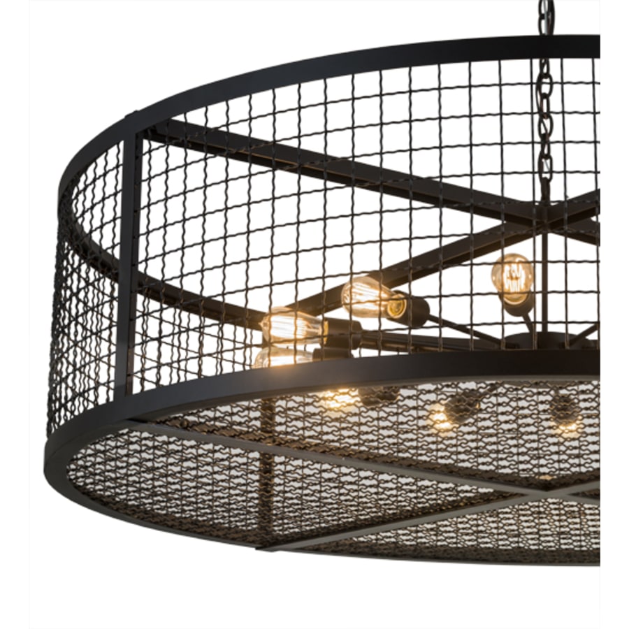 Meyda Tiffany 12 Light 60" Wide Cage Pendant