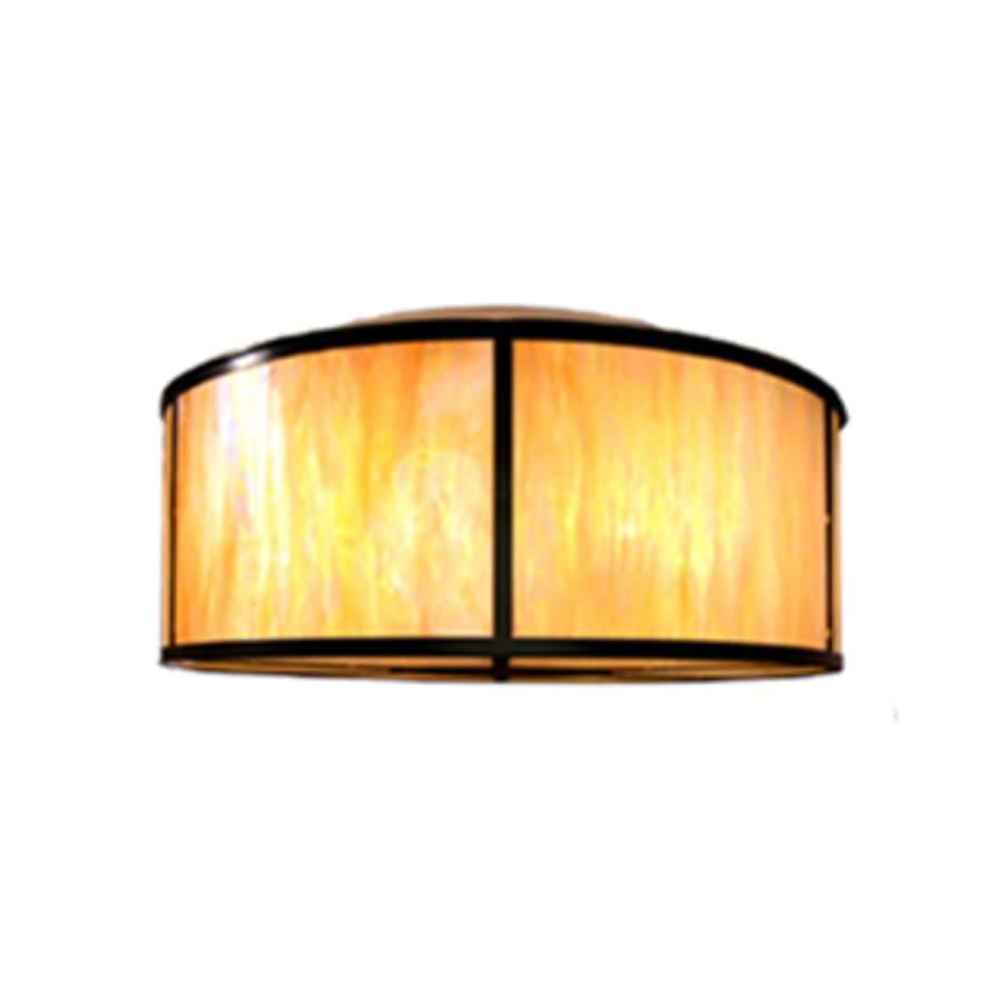 Meyda Tiffany Mission Prime 6 Light 48" Wide Semi-Flush Drum Ceiling Fixture