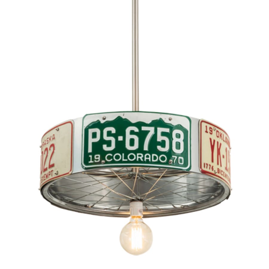 Meyda Tiffany 22" Wide Abstract Pendant