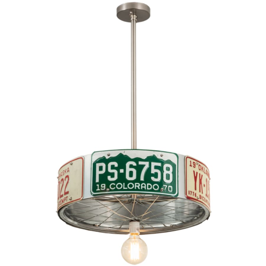 Meyda Tiffany 22" Wide Abstract Pendant