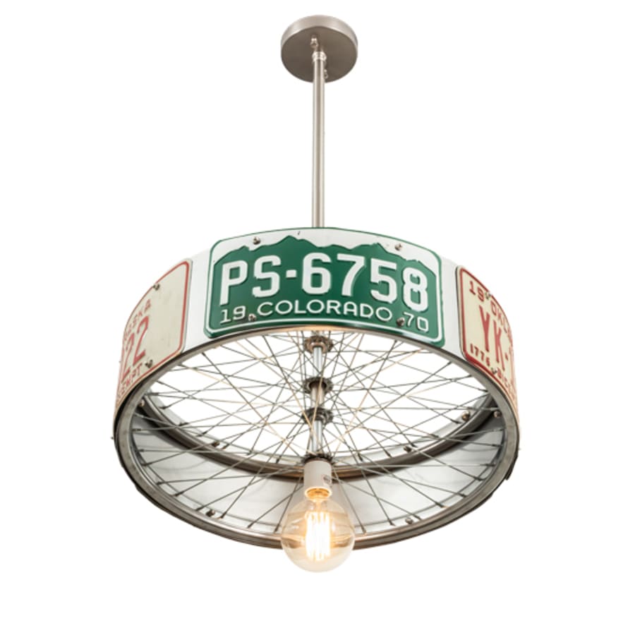 Meyda Tiffany 22" Wide Abstract Pendant