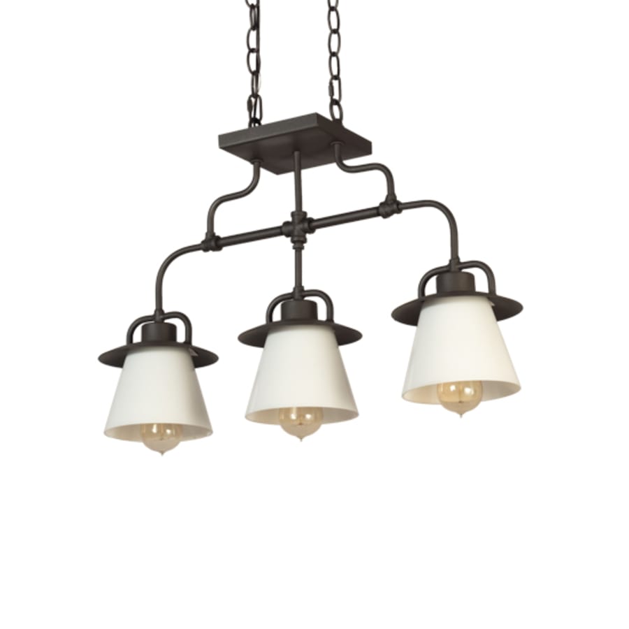 Meyda Tiffany 3 Light 24" Wide Linear Pendant