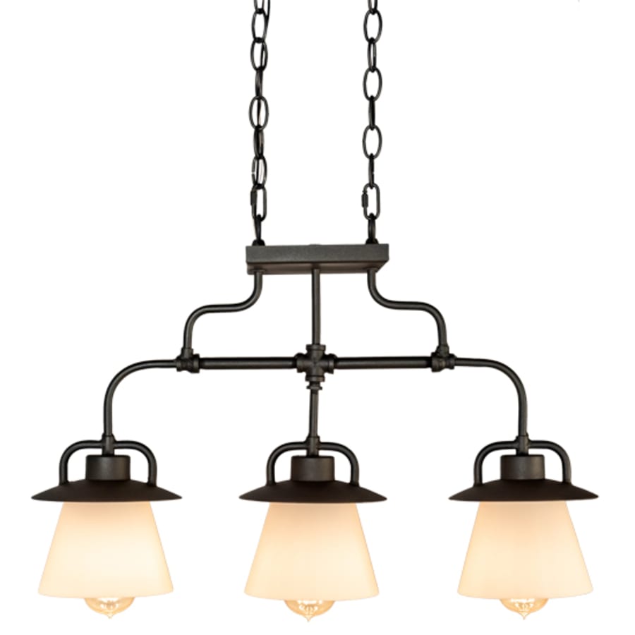 Meyda Tiffany 3 Light 24" Wide Linear Pendant
