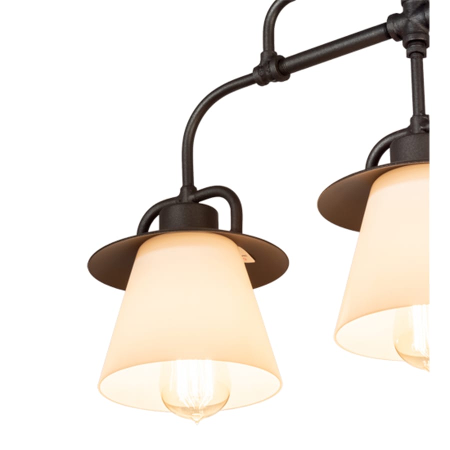 Meyda Tiffany 3 Light 24" Wide Linear Pendant