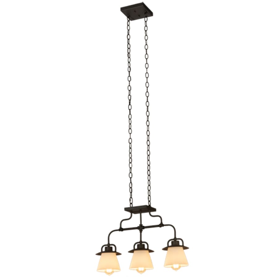 Meyda Tiffany 3 Light 24" Wide Linear Pendant