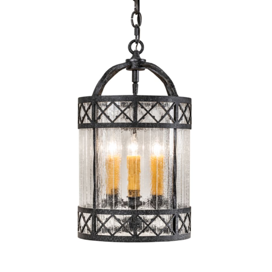 Meyda Tiffany 3 Light 12" Wide Taper Candle Pendant