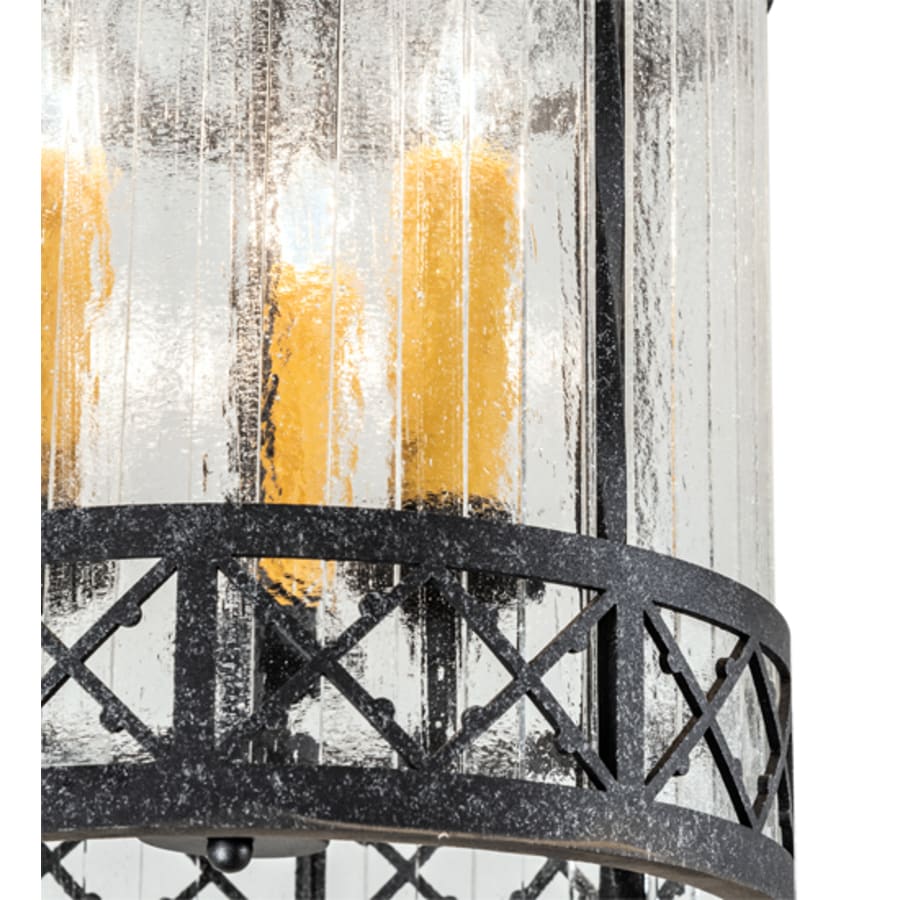 Meyda Tiffany 3 Light 12" Wide Taper Candle Pendant