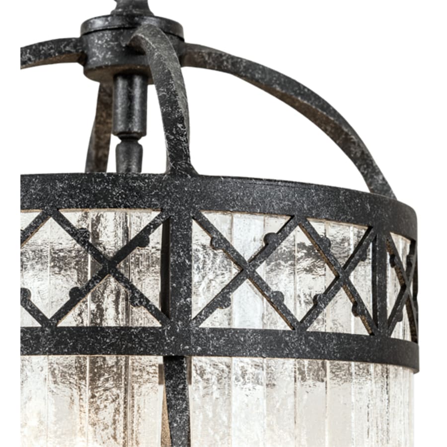 Meyda Tiffany 3 Light 12" Wide Taper Candle Pendant