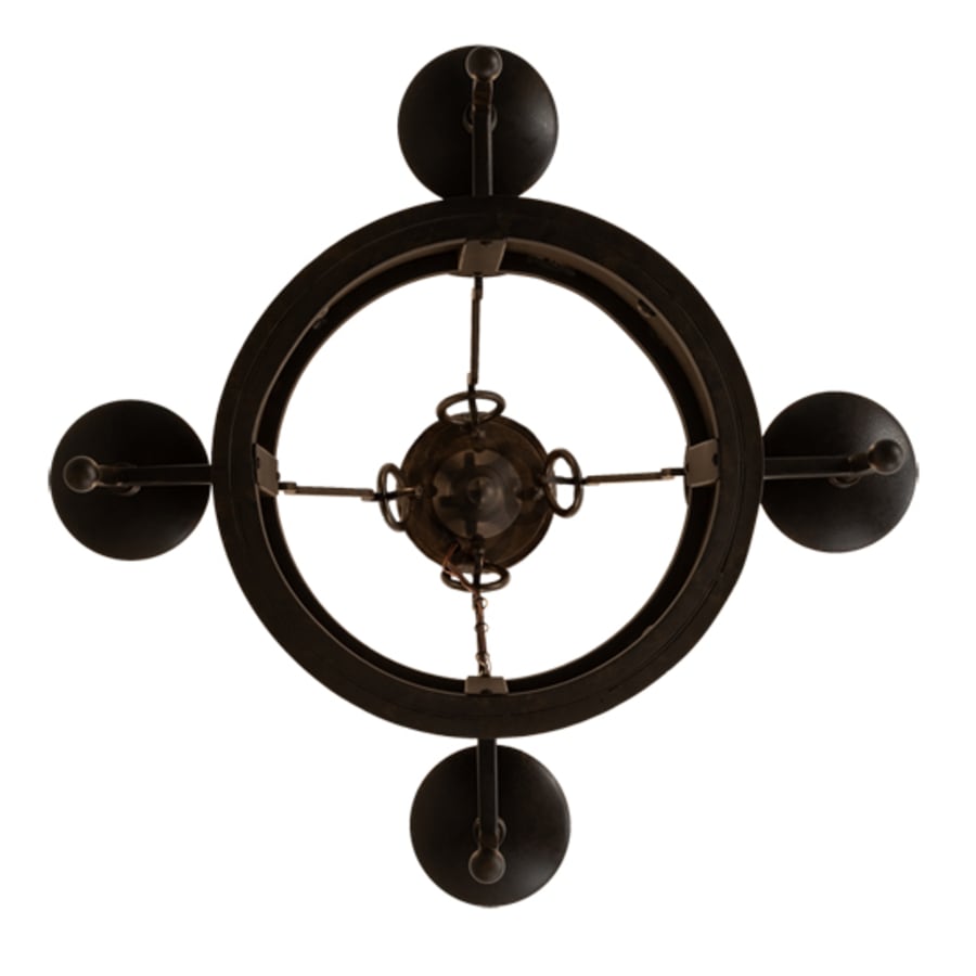 Meyda Tiffany Lorenzo 4 Light 24" Wide Semi-Flush Ceiling Fixture