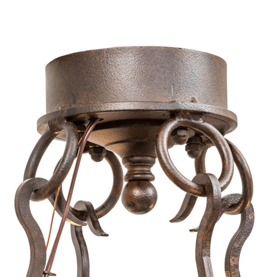 Meyda Tiffany Lorenzo 4 Light 18" Wide Semi-Flush Ceiling Fixture