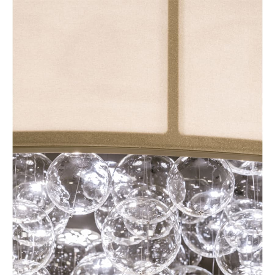 Meyda Tiffany Cilindro Bulle 70" Wide LED Flush Mount Waterfall Ceiling Fixture