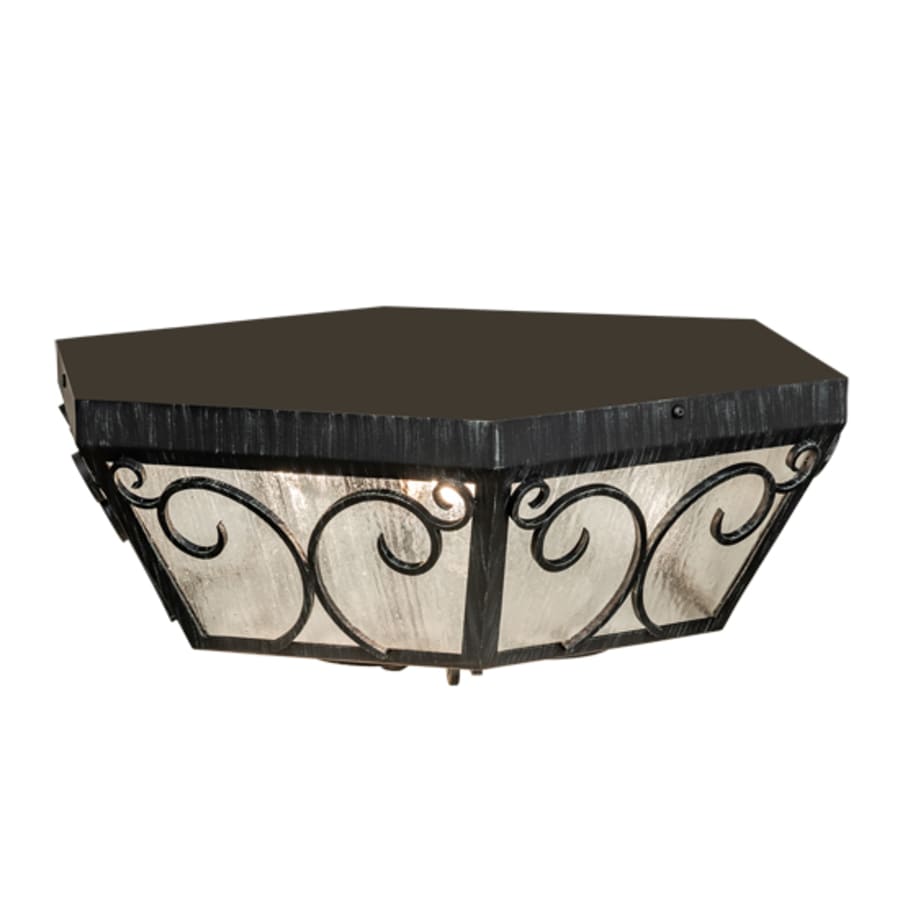 Meyda Tiffany Camilla 3 Light 24" Wide Flush Mount Ceiling Fixture