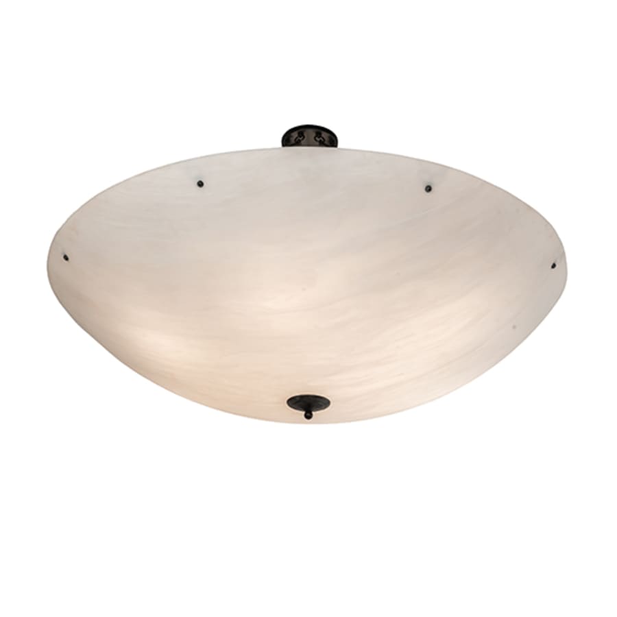 Meyda Tiffany Madison 12 Light 60" Wide Semi-Flush Bowl Ceiling Fixture - Gilded Tobacco Finish