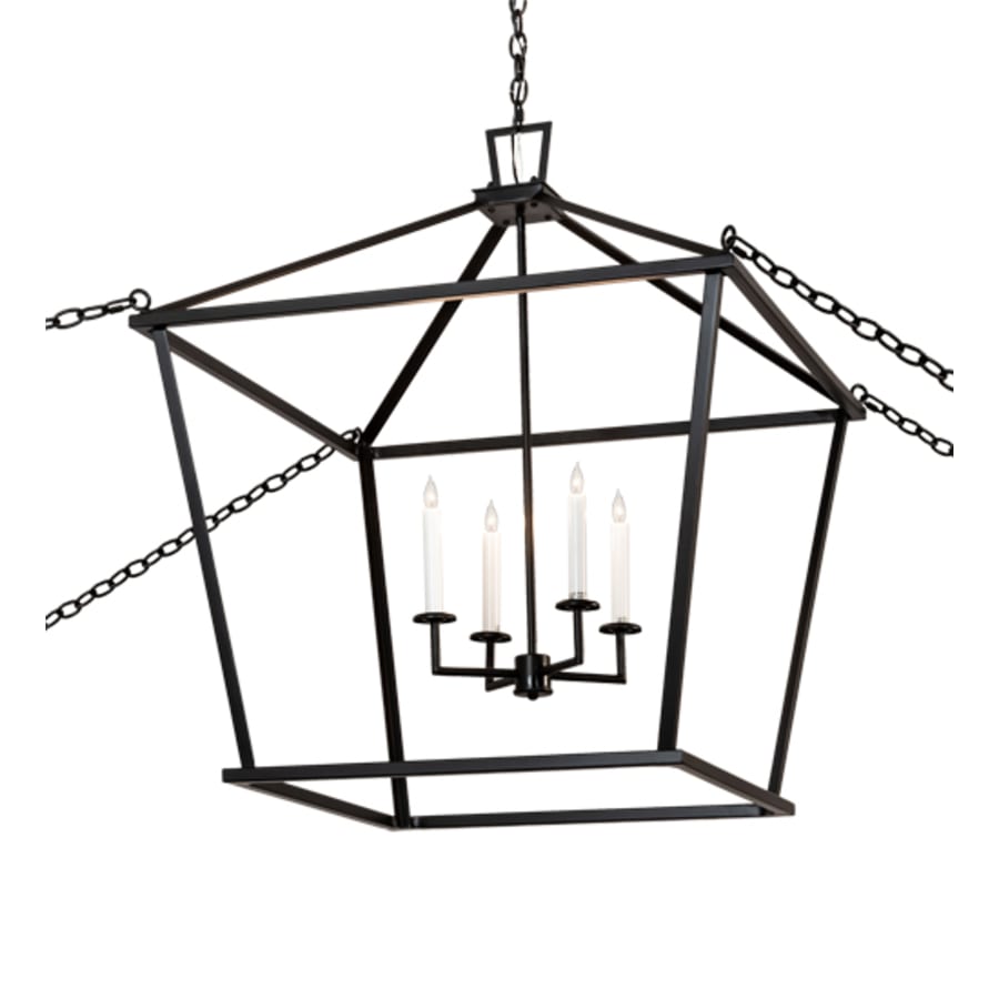 Meyda Tiffany 4 Light 45" Wide Taper Candle Pendant