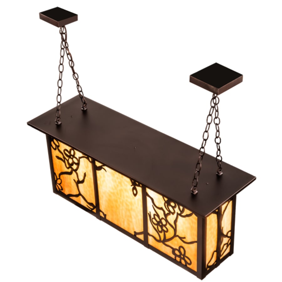 Meyda Tiffany 4 Light 38" Wide Linear Pendant