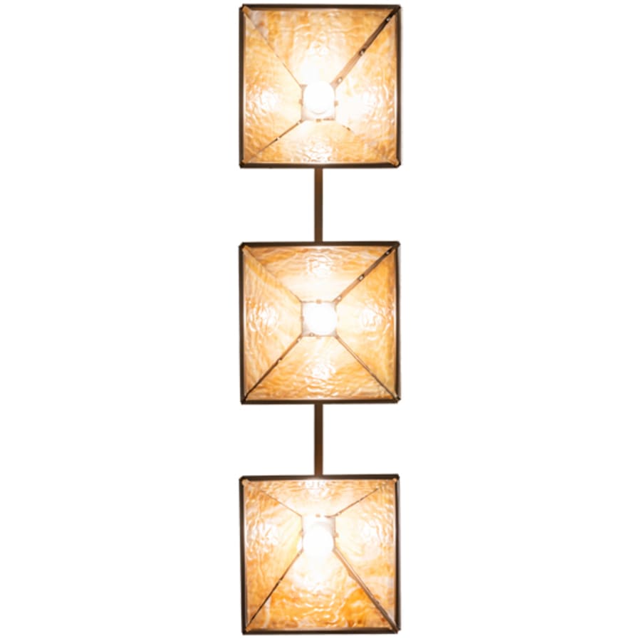 Meyda Tiffany 3 Light 45" Wide Linear Pendant