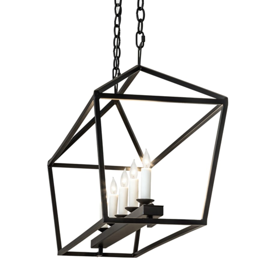 Meyda Tiffany 5 Light 41" Wide Taper Candle Linear Pendant