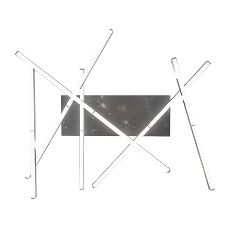 Meyda Tiffany 6 Light 93" Wide Abstract Multi Light Pendant