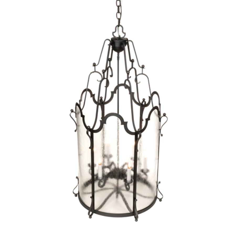 Meyda Tiffany 6 Light 24" Wide Taper Candle Pendant