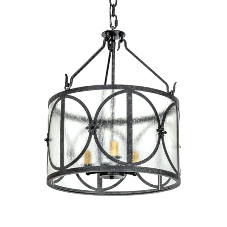Meyda Tiffany 3 Light 16" Wide Taper Candle Pendant