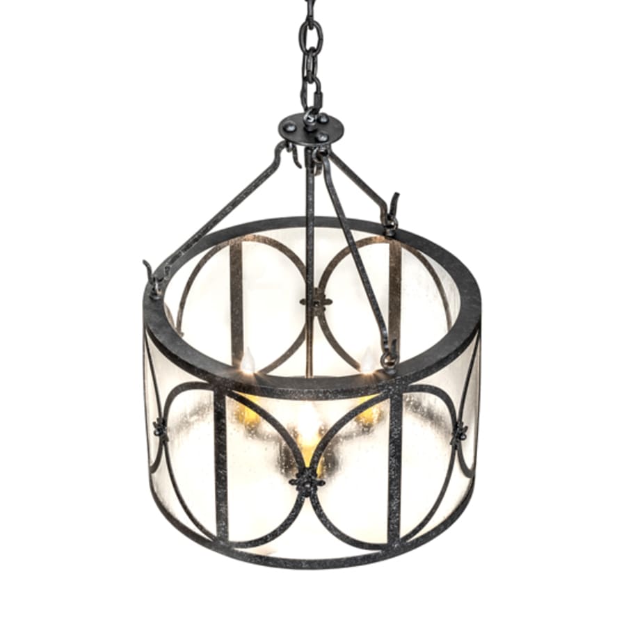 Meyda Tiffany 3 Light 16" Wide Taper Candle Pendant