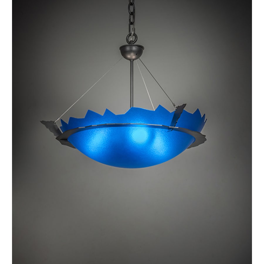 Meyda Tiffany 3 Light 23" Wide Abstract Pendant