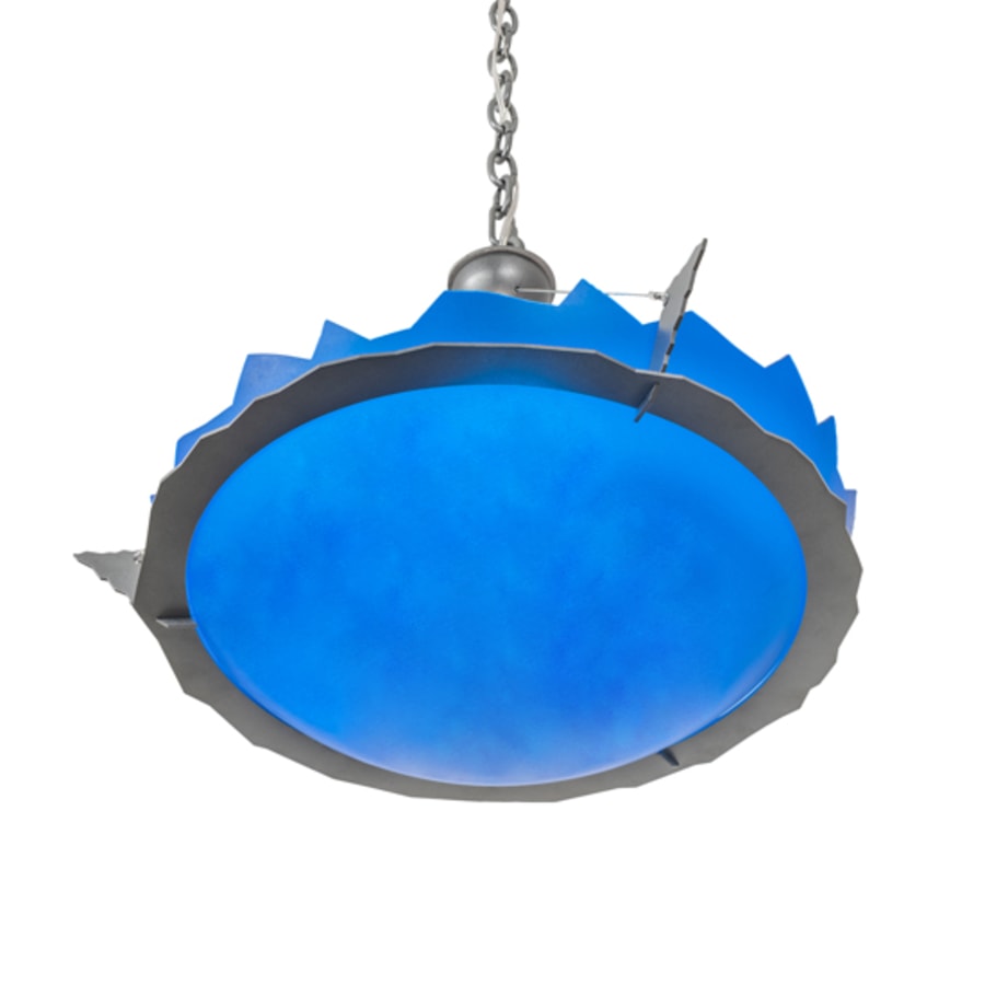 Meyda Tiffany 3 Light 23" Wide Abstract Pendant