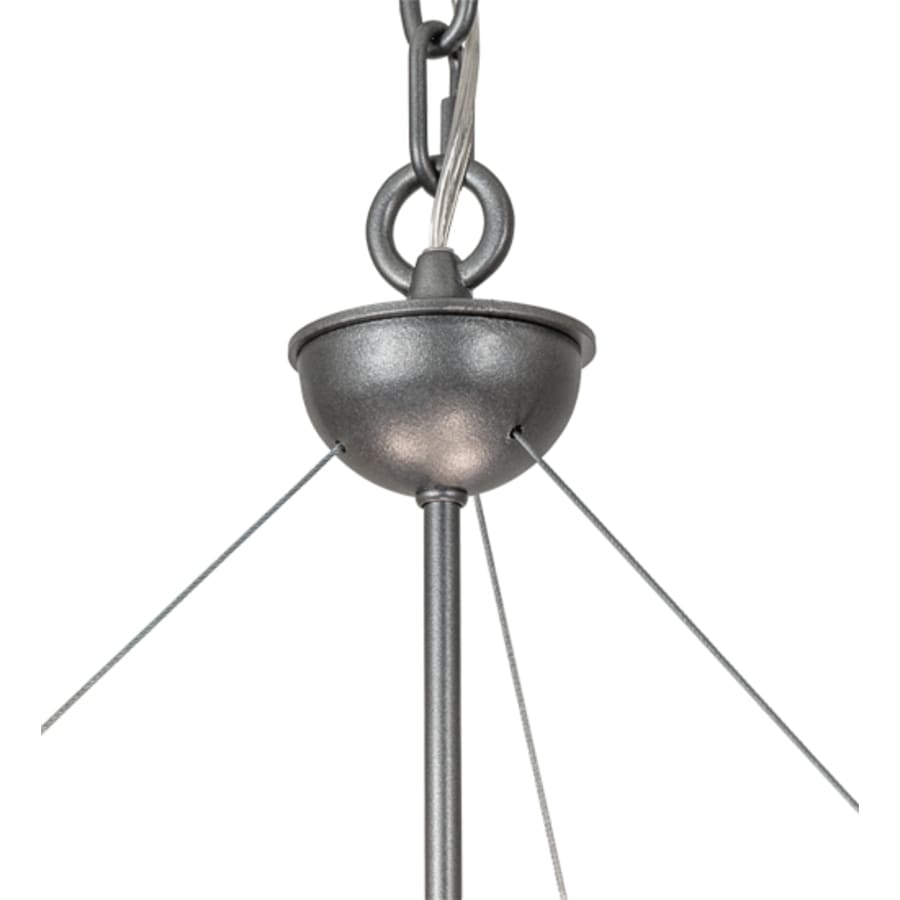 Meyda Tiffany 3 Light 23" Wide Abstract Pendant