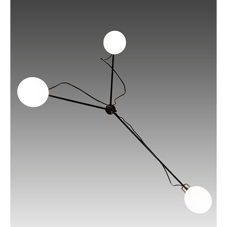 Meyda Tiffany 3 Light 64" Wide Suspension Pendant