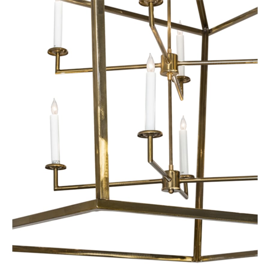 Meyda Tiffany 8 Light 71" Wide Taper Candle Pendant