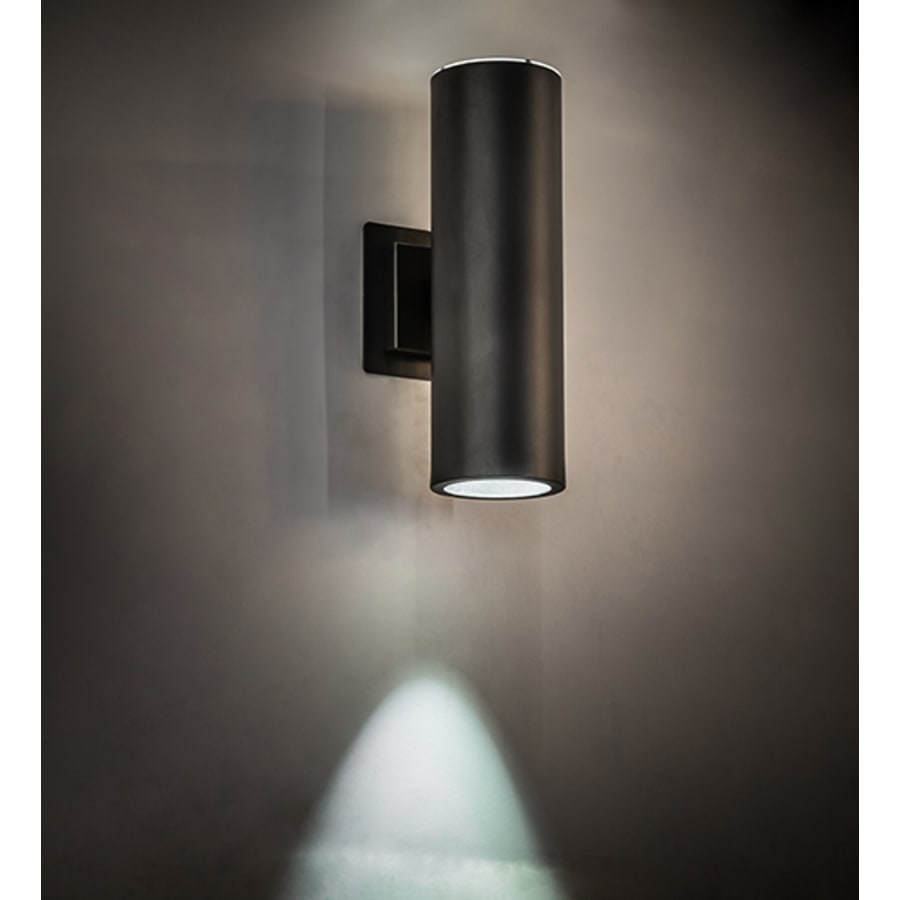 Meyda Tiffany Cilindro Cosmo 2 Light 16" Tall Wall Sconce