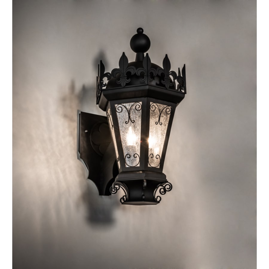 Meyda Tiffany Chaumont 2 Light 26" Tall Wall Sconce
