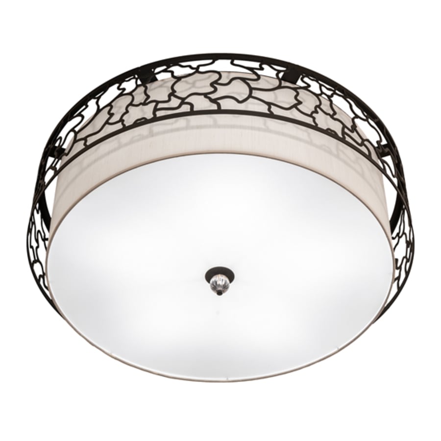 Meyda Tiffany Deserto Seco 36" Wide LED Flush Mount Drum Ceiling Fixture