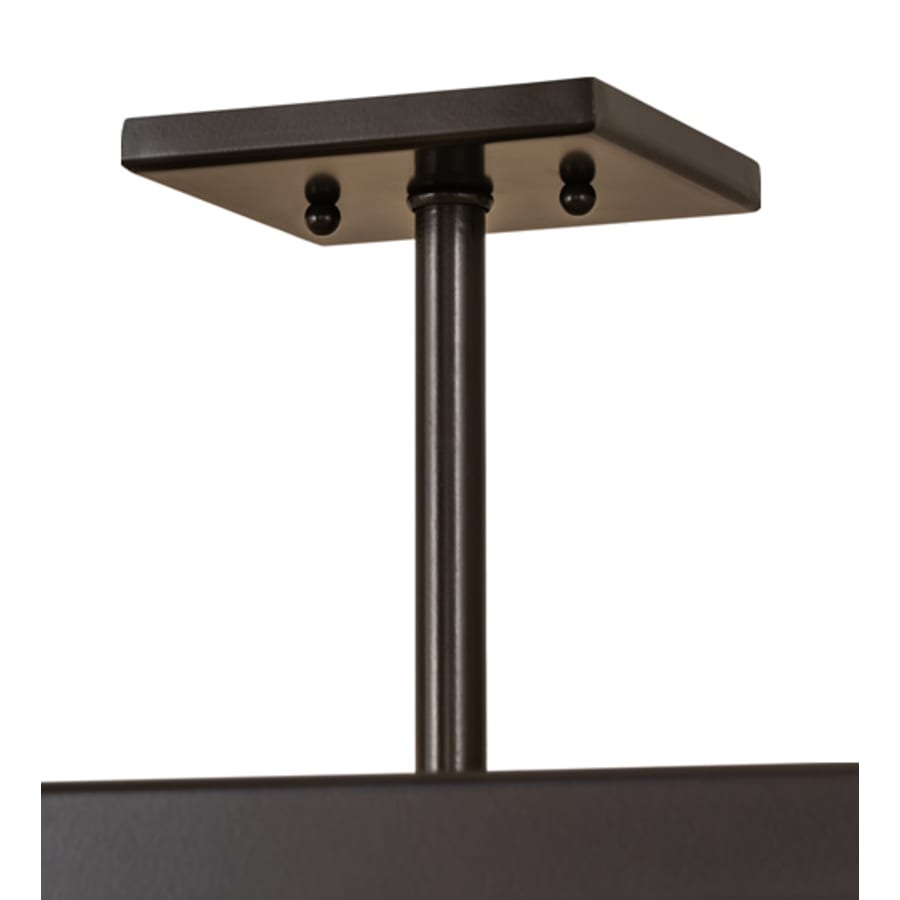 Meyda Tiffany Calf and Cow 4 Light 34" Wide Semi-Flush Square Ceiling Fixture