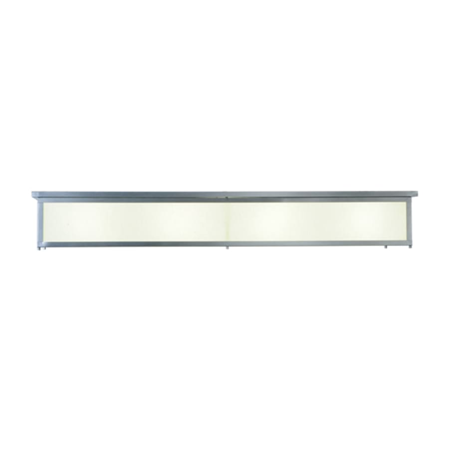 Meyda Tiffany Lumina 8 Light 72" Wide Flush Mount Ceiling Fixture - Sparkle Silver Finish - Medium Bulb Base