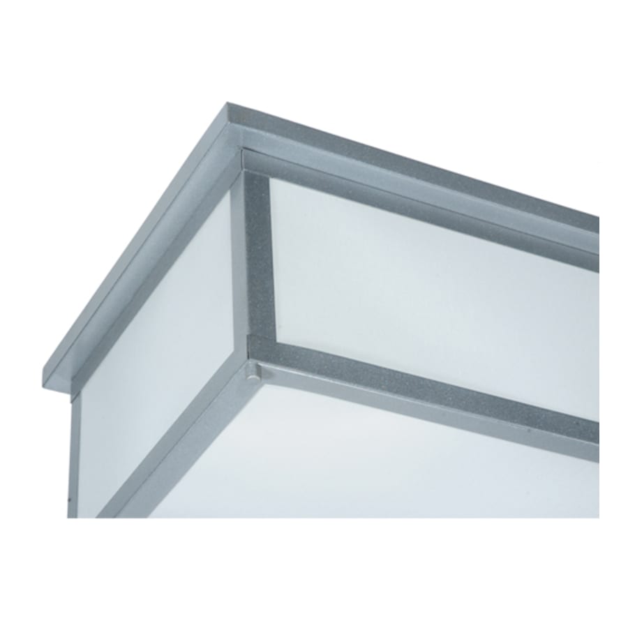 Meyda Tiffany Lumina 8 Light 72" Wide Flush Mount Ceiling Fixture - Sparkle Silver Finish - Medium Bulb Base