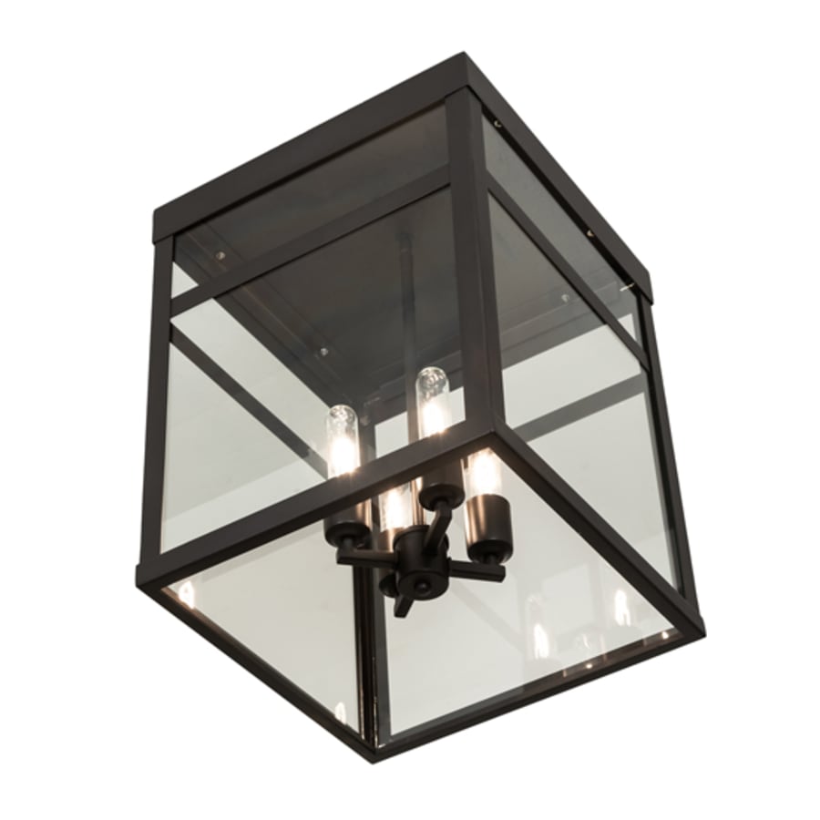 Meyda Tiffany Quadrato 4 Light 21" Wide Semi-Flush Ceiling Fixture