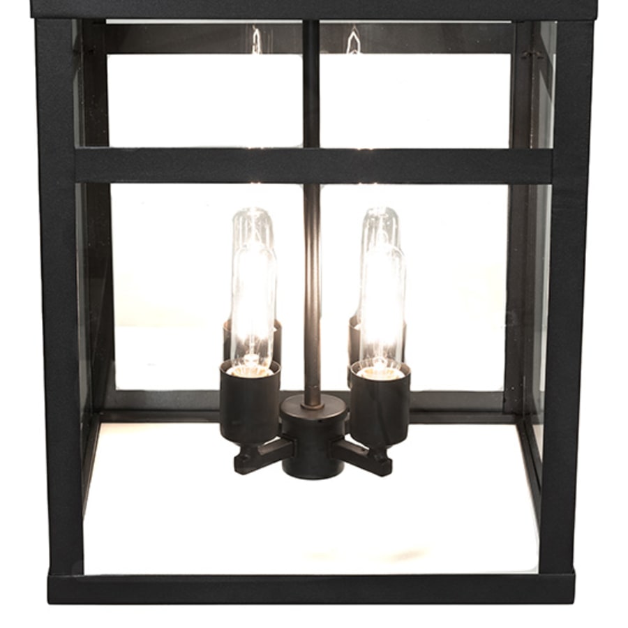 Meyda Tiffany Quadrato 4 Light 21" Wide Semi-Flush Ceiling Fixture