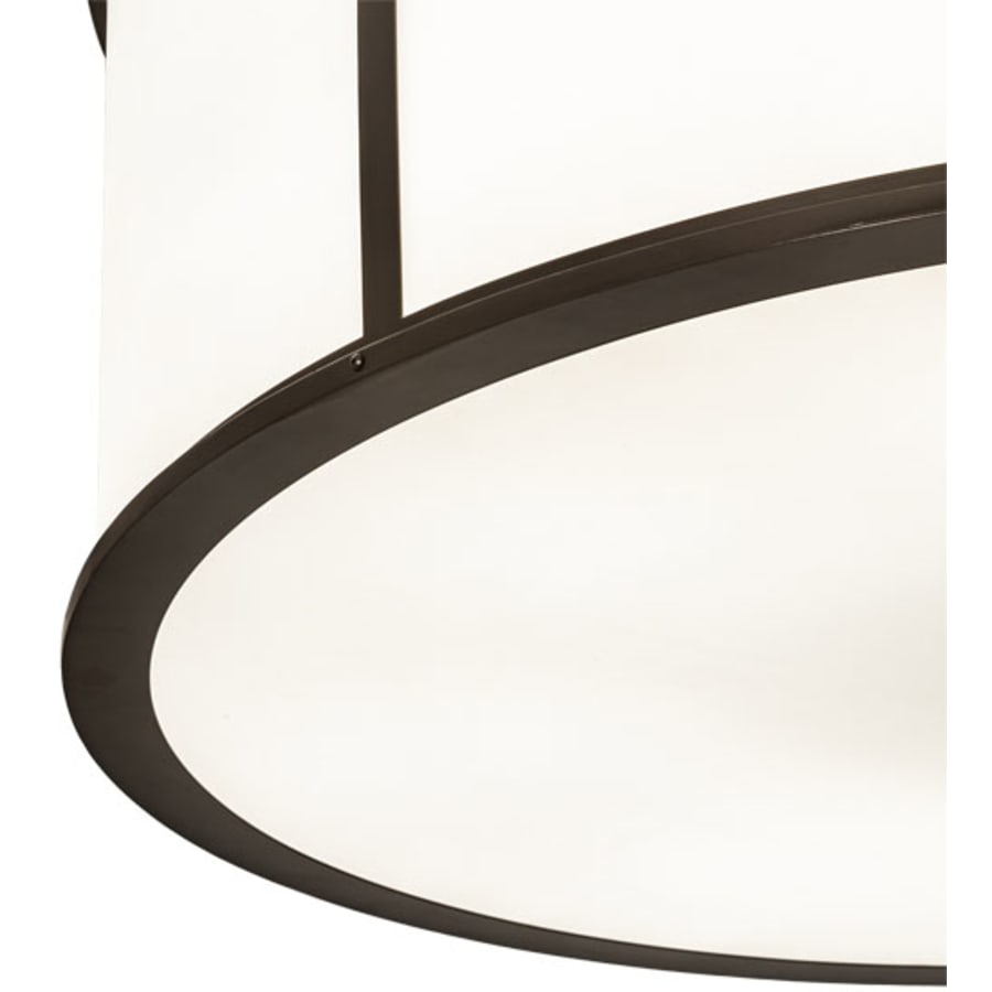 Meyda Tiffany Arcas 8 Light 48" Wide Semi-Flush Drum Ceiling Fixture - Timeless Bronze Finish - Medium Bulb Base
