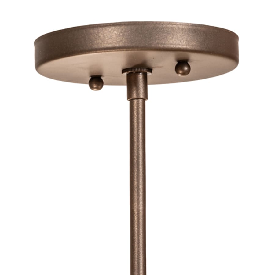 Meyda Tiffany Saddle Strap 3 Light 22" Wide Semi-Flush Bowl Ceiling Fixture
