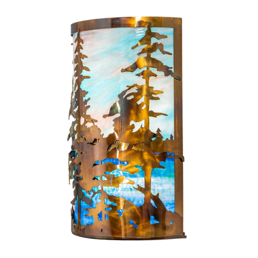 Meyda Tiffany 2 Light 18" Tall Wall Sconce