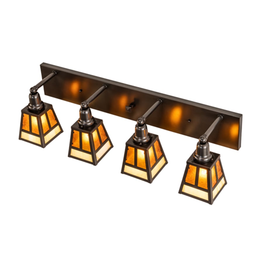 Meyda Tiffany 4 Light 10" Tall Wall Sconce